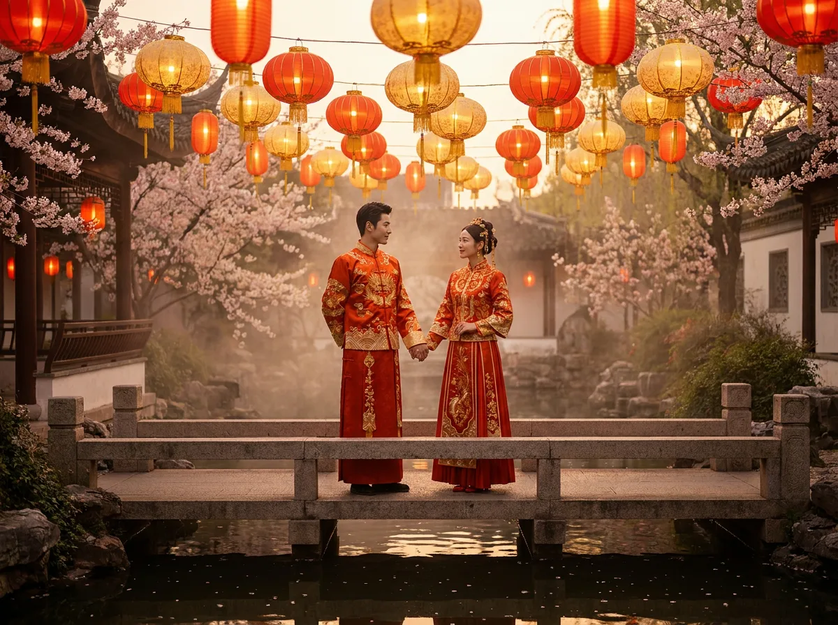 汉服婚​礼场景